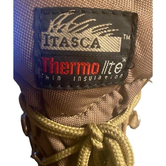 ITASCA Women's Thermo-Lite, Leather, Tan, Perform,  7,  Insulation, Snow Boots, - Picture 4 of 9
